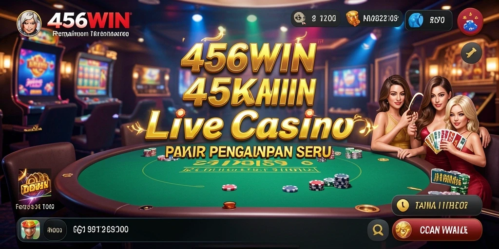 Gameplay Live Casino yang menarik dan interaktif di 456WIN.