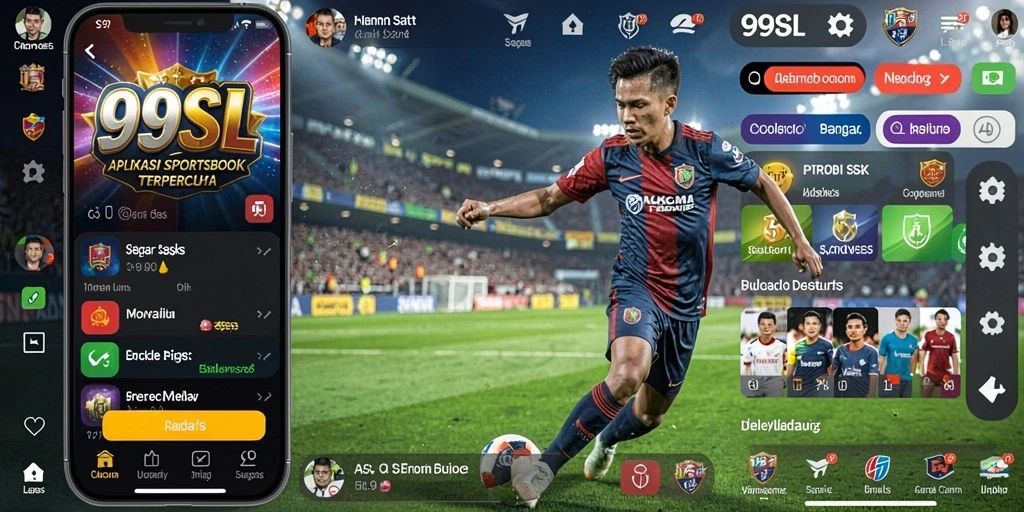 Screenshot dari gameplay 99SL menunjukkan fitur taruhan olahraga yang menarik.