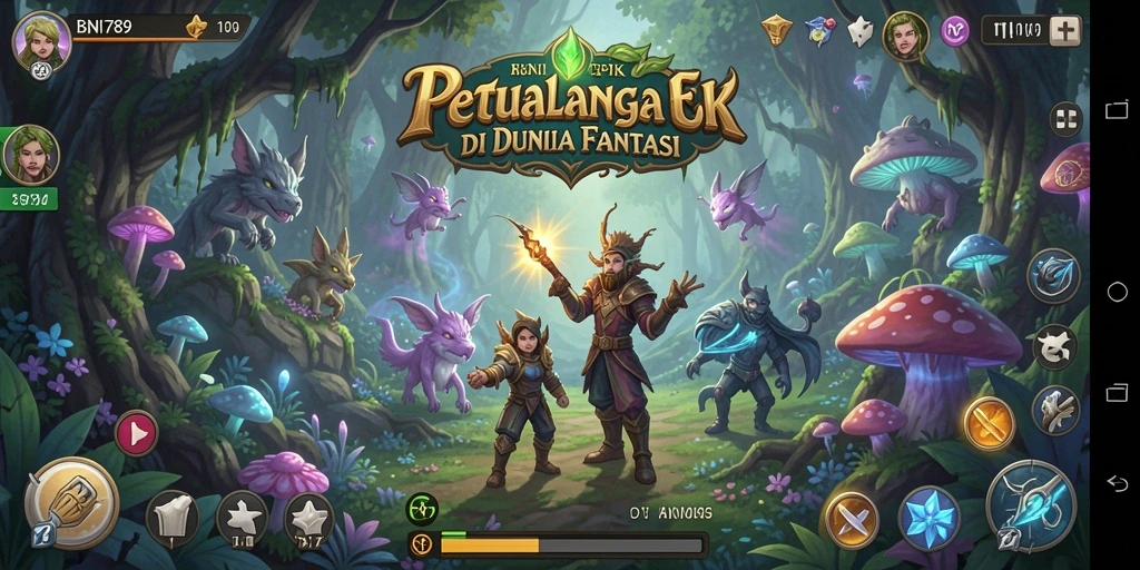 Gameplay menarik di dunia petualangan BNI789.