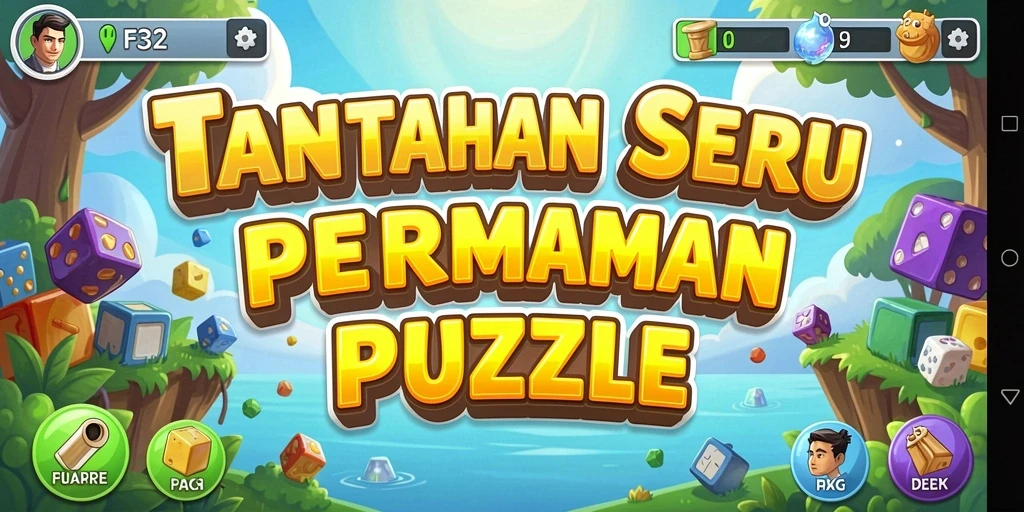 Tampilan menarik dari gameplay F32 yang menantang.