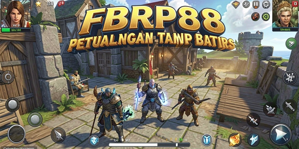 Screenshot gameplay FBRP88 yang memperlihatkan aksi pertarungan seru dan karakter yang memukau.