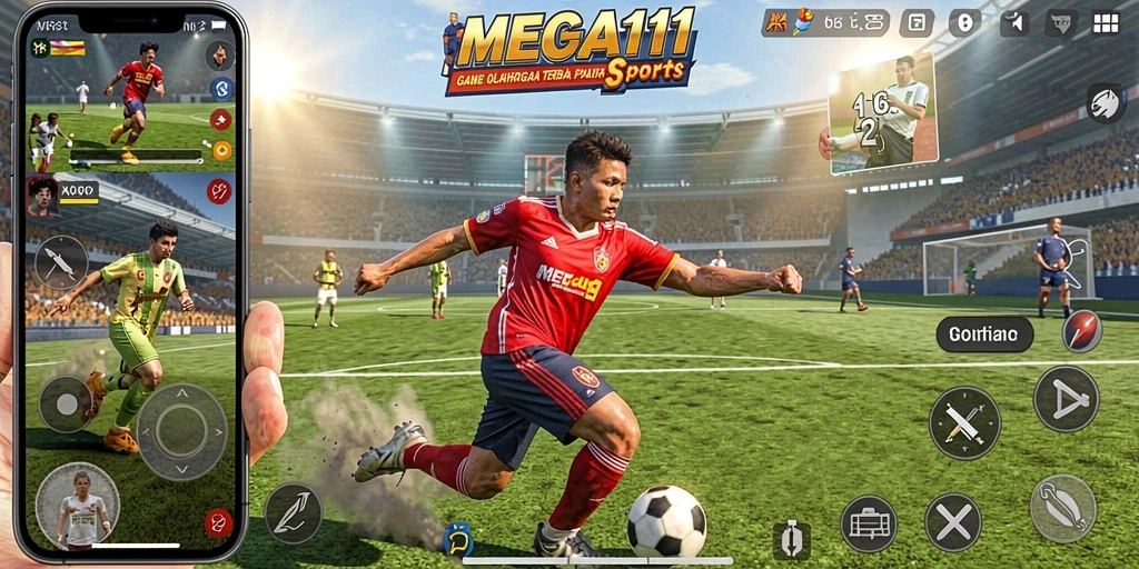 Tampilan menarik dari gameplay <strong>MEGA111</strong> yang penuh aksi olahraga.