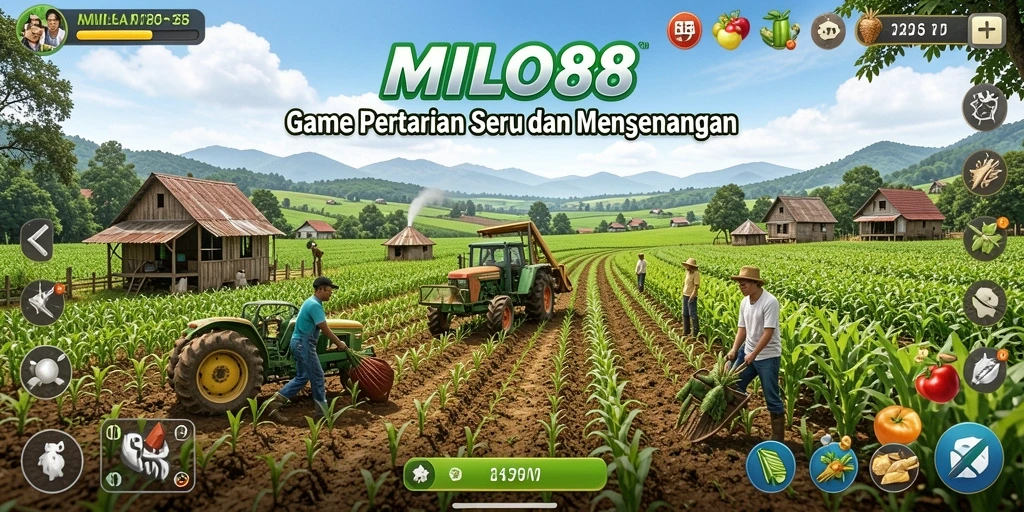Tampilan gameplay menarik dari <strong>MILO88</strong> saat mengelola lahan pertanian.