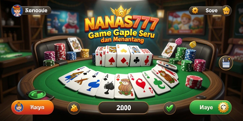 Tampilan gameplay NANAS777 yang seru dan menantang.