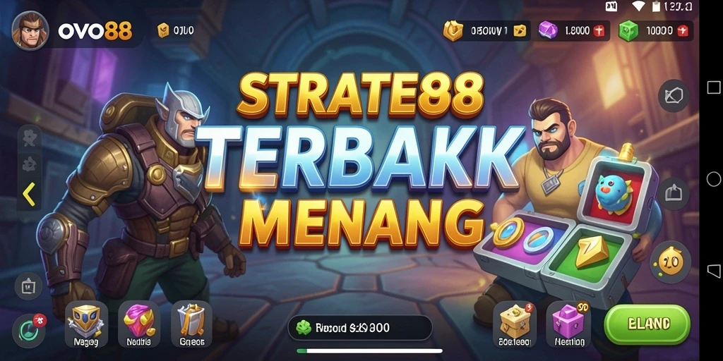 Tampilan gameplay strategis OVO88 yang menantang dan mendalam.