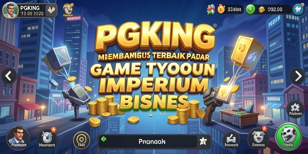 Tampilan gameplay PGKING yang menakjubkan dan interaktif.