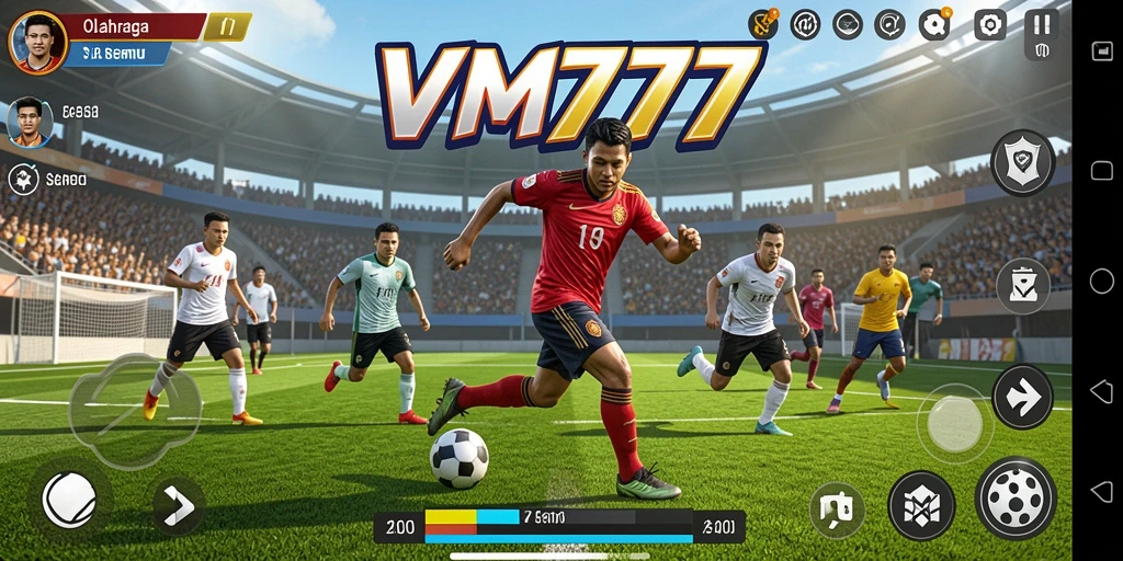 Gameplay menarik dalam aplikasi olahraga VM777.